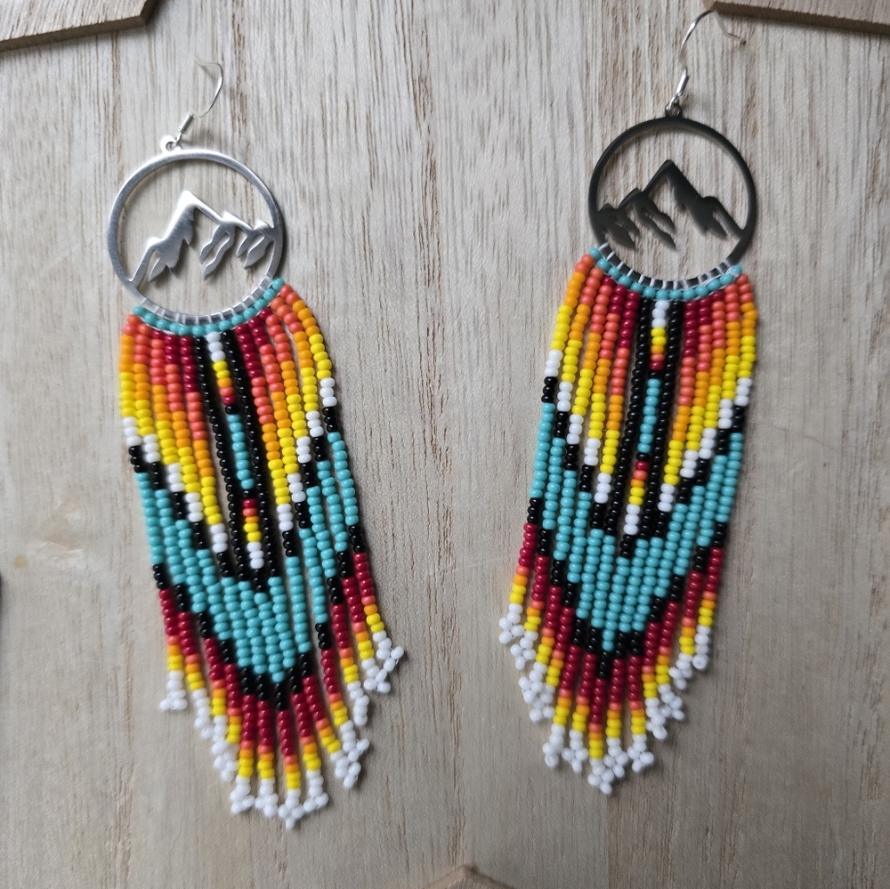 Handbeaded Earrings